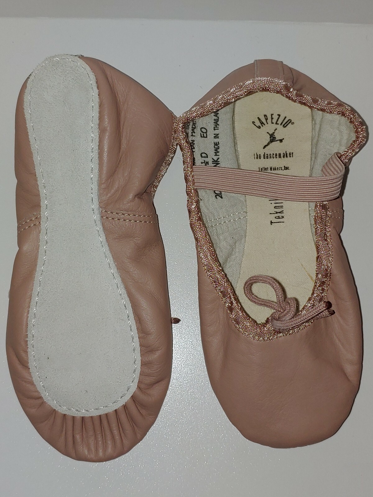 Capezio Youth Teknik 200C PNK Pink Full Sole Ballet Shoe Size 13.5D 13.5 D