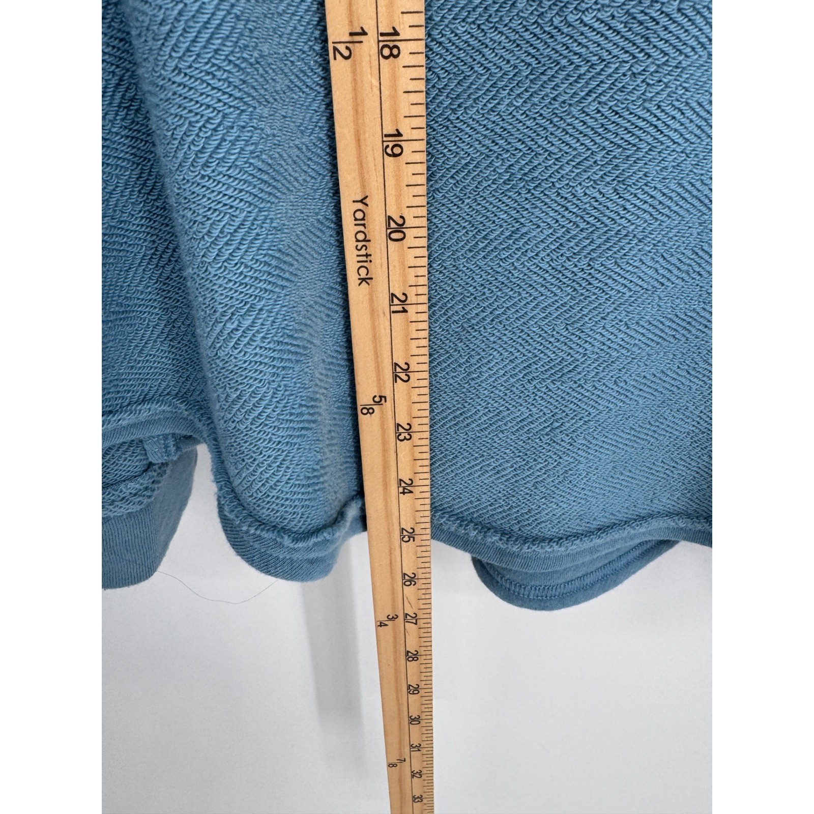 American Eagle Pullover Sweatshirt Womens XS Herringbone Henley Oversized