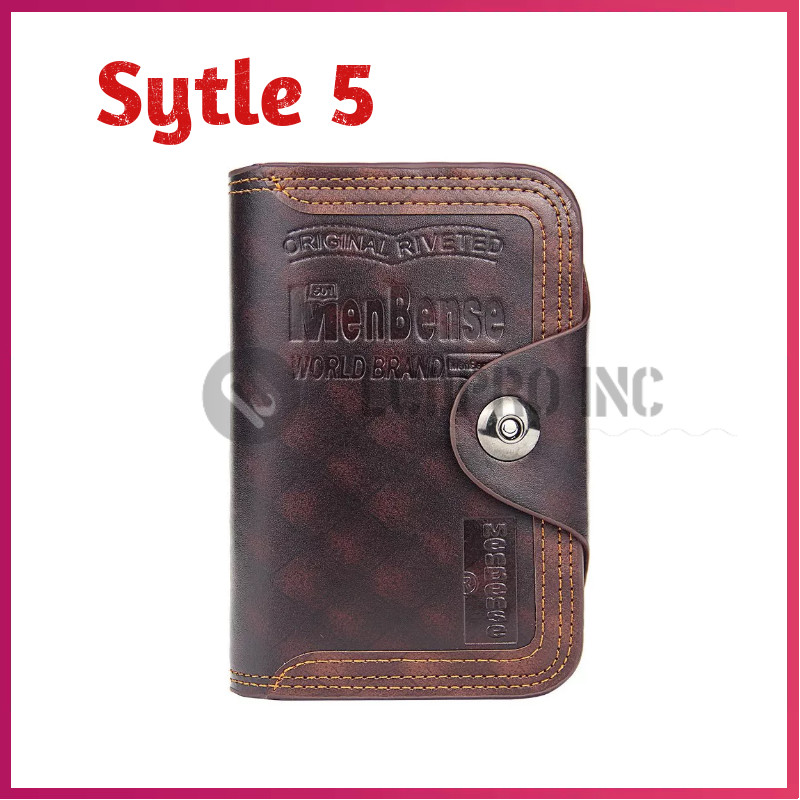 Mens RFID Blocking Leather Wallet Credit Card ID Holder Zipper Purse Waterproof