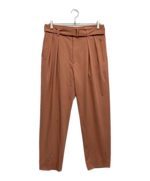 CULLNI Belt 2-pleat pants Pants pink 21-AW-023