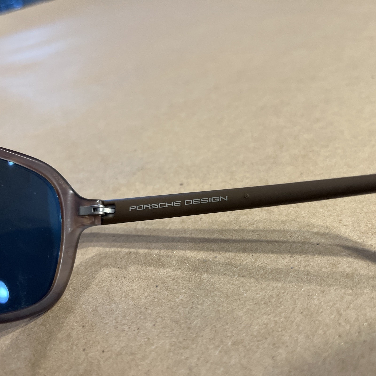 Porsche Design P8558-B 130 Brown Frame Gray Lens Sunglasses Women
