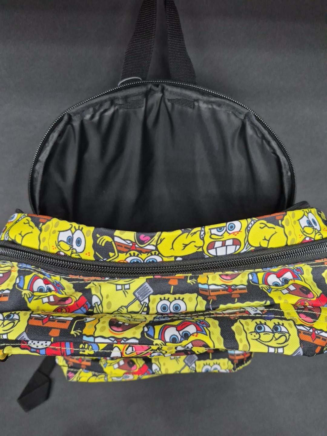 Nickelodeon SpongeBob 18 Inch Multi Pocket Backpack: Brand New