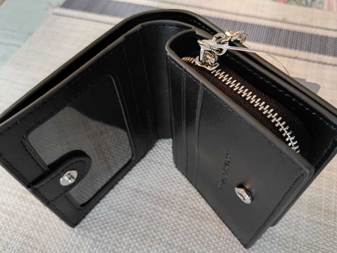 COACH Snoopy Pattern Bi fold Wallet
