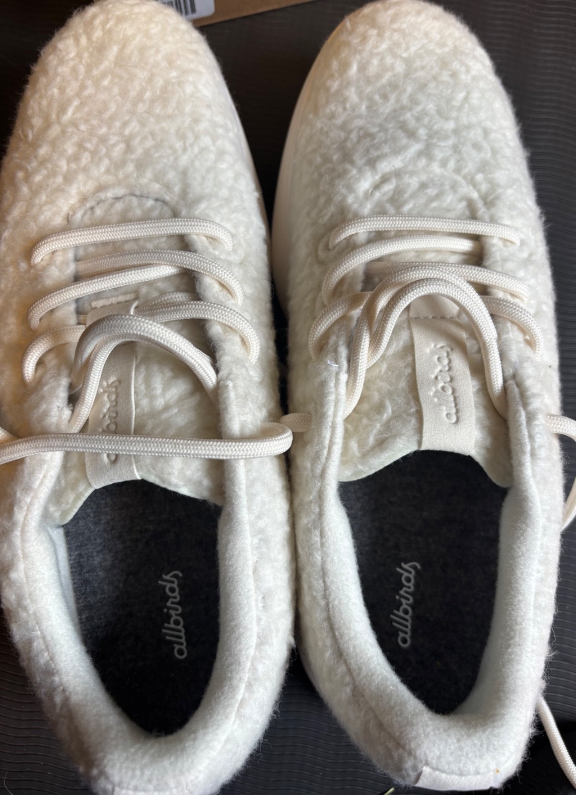 Allbirds Men’s Wool Runner NZ Fluff Natural White Size 11 Sneakers
