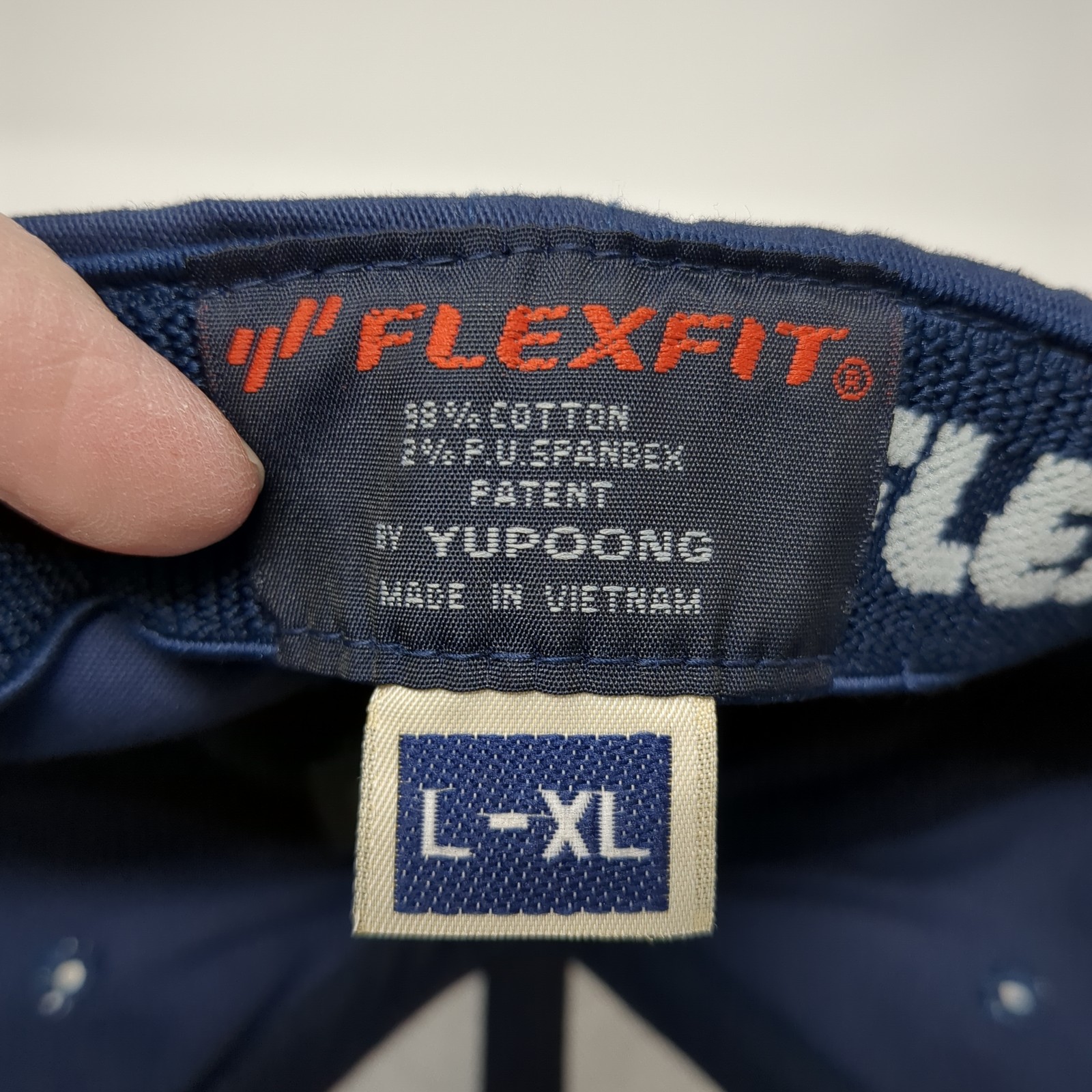 Winfield Solutions Fitted Hat Blue XL Embroidered Flexfit Yupoong