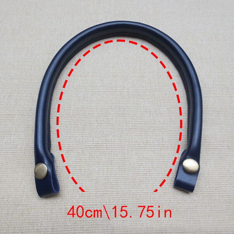 2PCS Leather Bag Handles Replacement Shoulder Bag Handbag Tote Bag Strap Handle