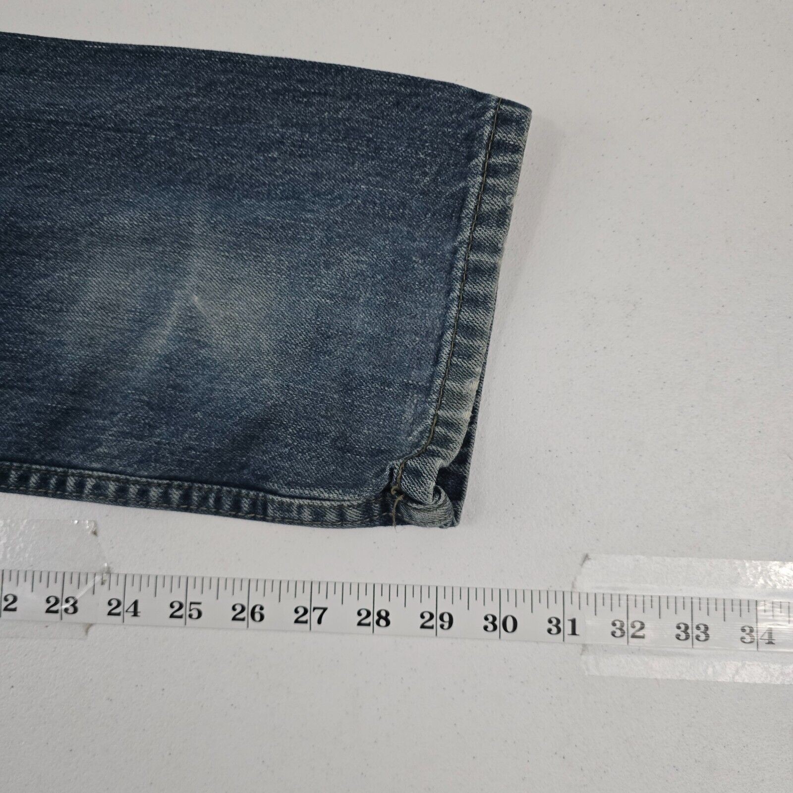 Levi’s 513 slim straight jeans boys 18 reg 29×29 blue denim 4929