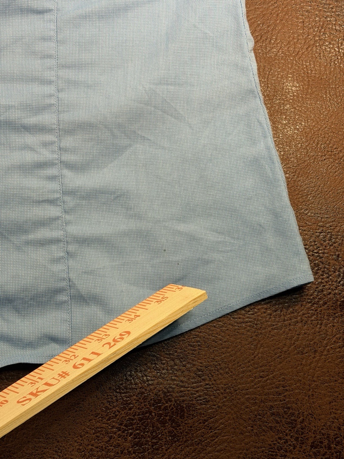Whataburger Uniform Shirt Women’s Medium Cutter & Buck Light Blue Button Up Top