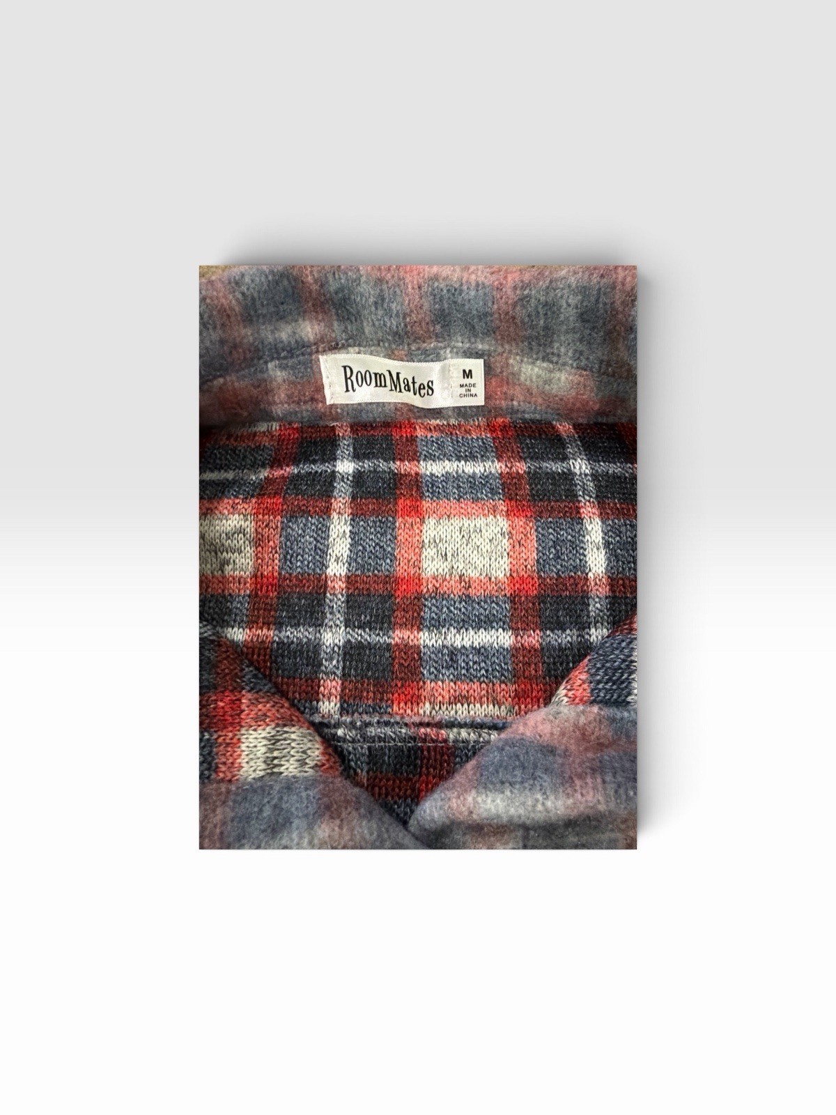 RoomMates Women’s Plaid Quilted Button-Front Cropped Jacket Point Collar