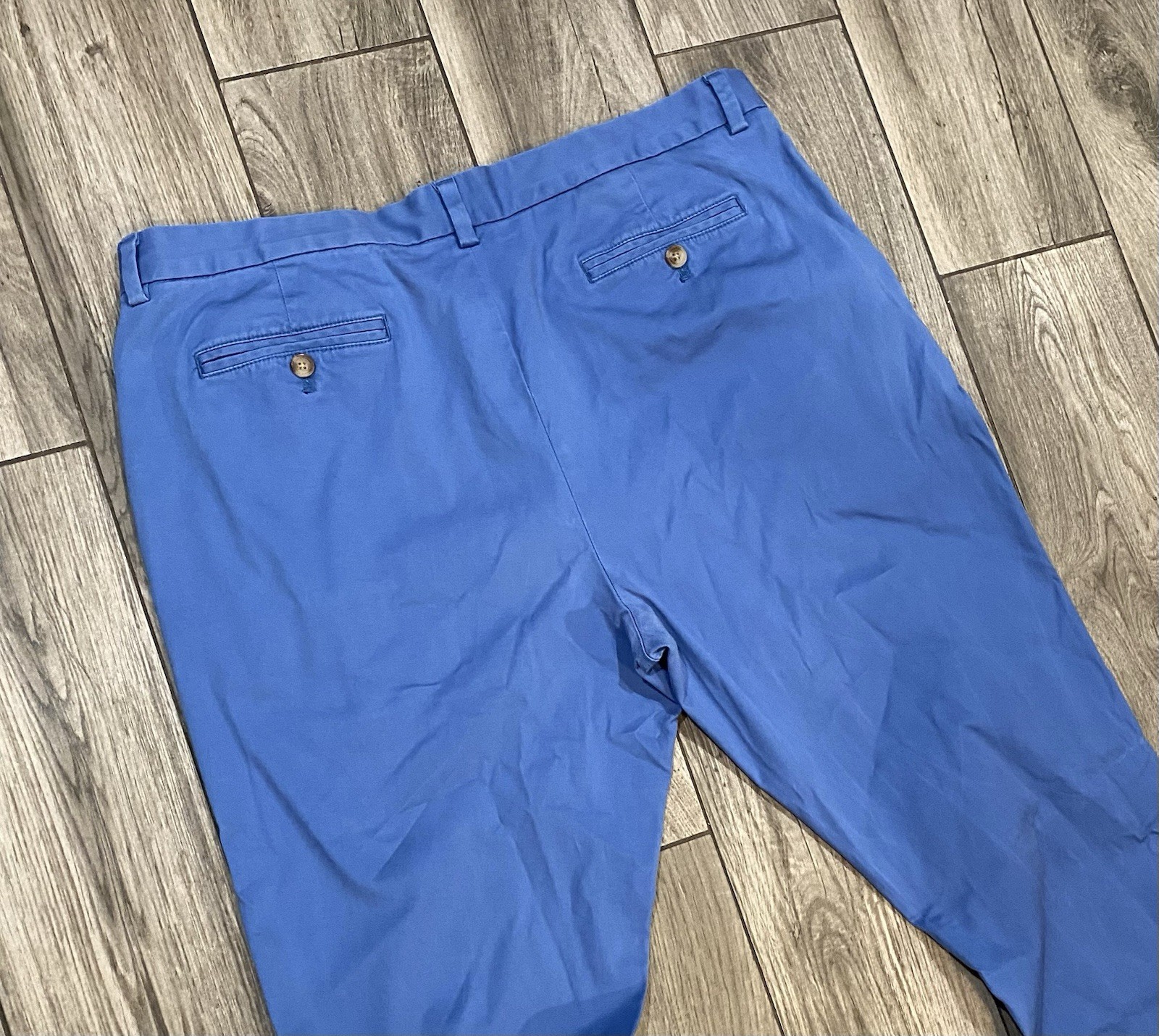 Vineyard Vines Men’s Blue Chino Pants Classic Fit Straight Leg 38W Pockets.