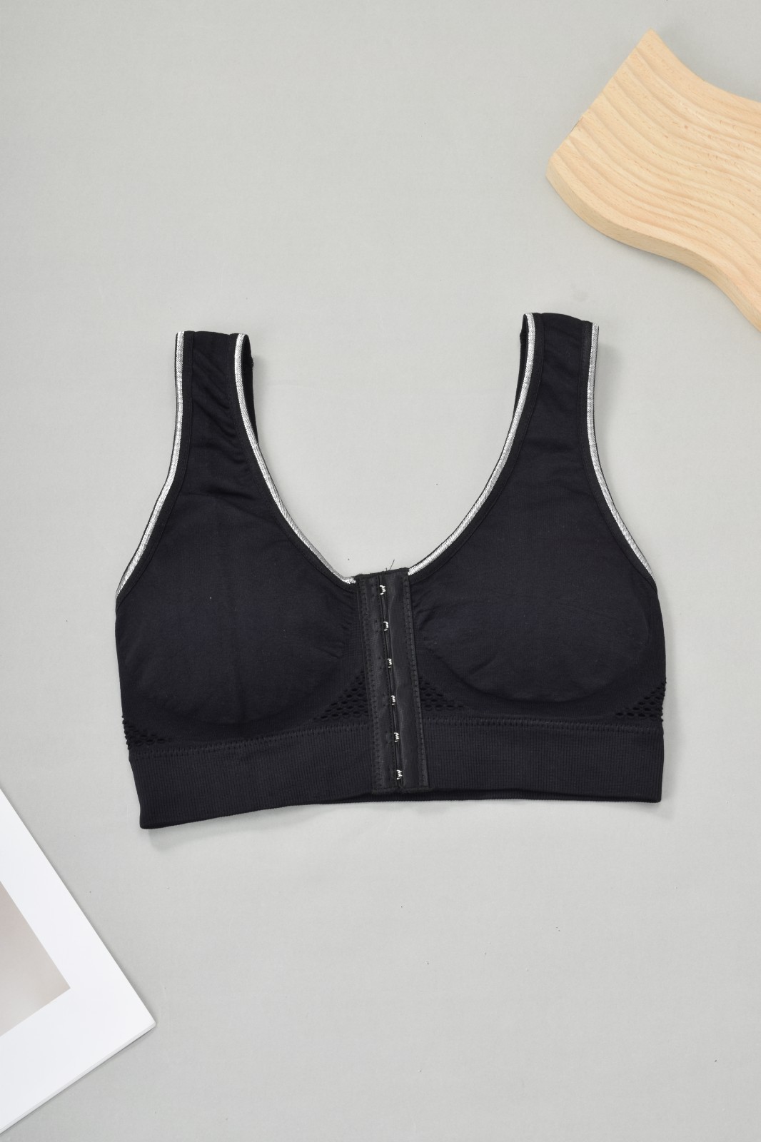 6-Pack Seamless Comfort Wireless Bra Women Padded Daily Underwear Multicolor
