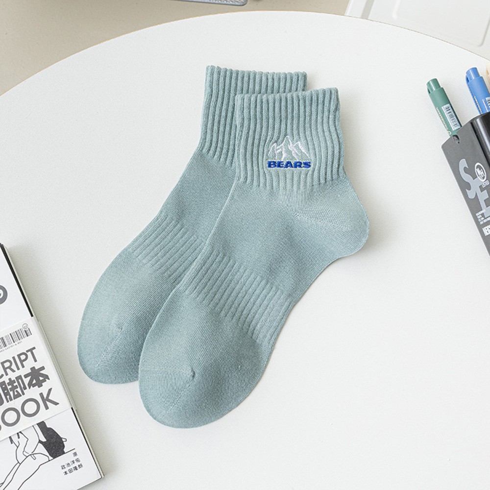 5 Pairs Men’s Mid-Tube Socks Comfortable & Breathable Mid-Tube Socks