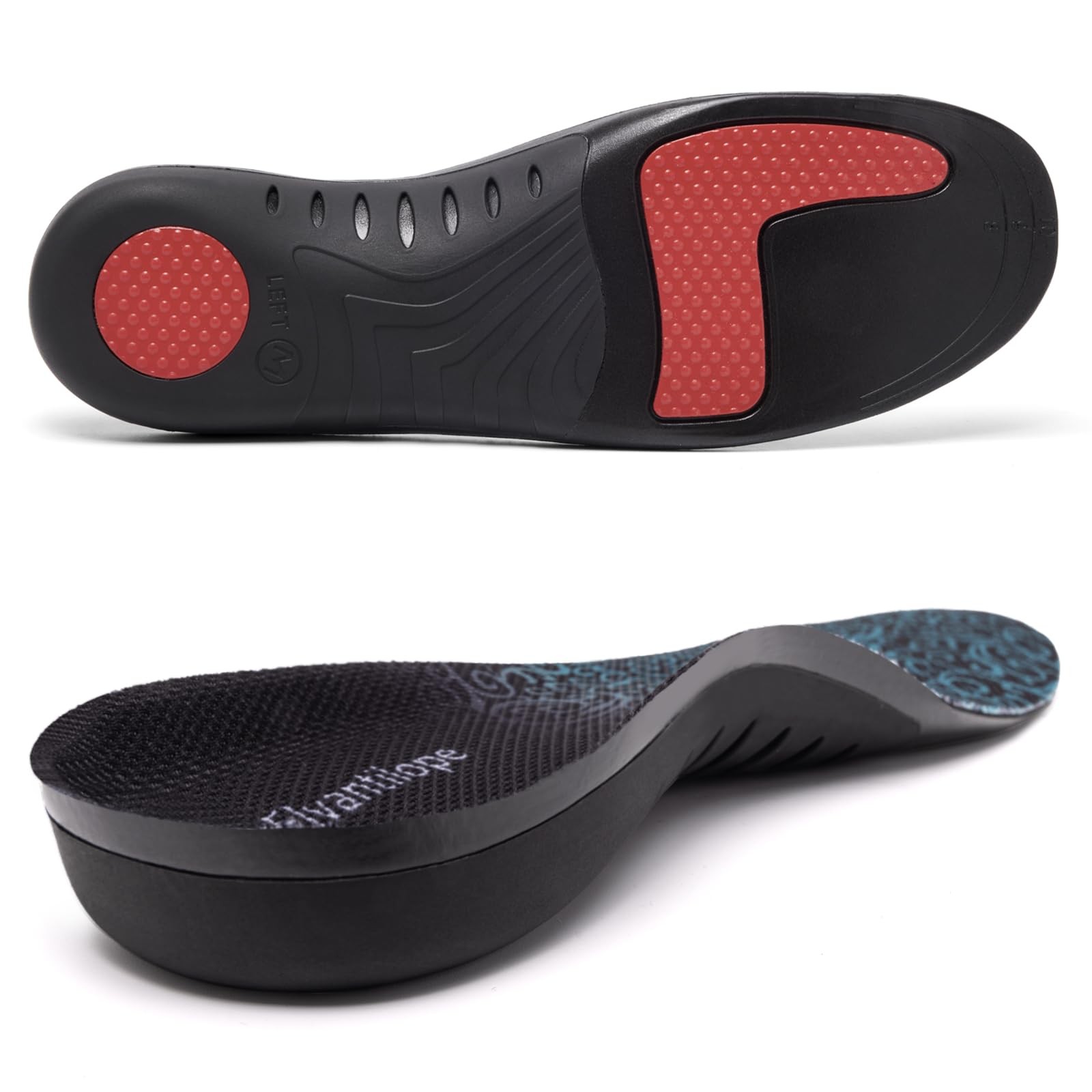 Plantar Fasciitis Insoles for Men Women, 220+ lbs Heavy Duty Support Pain Rel…