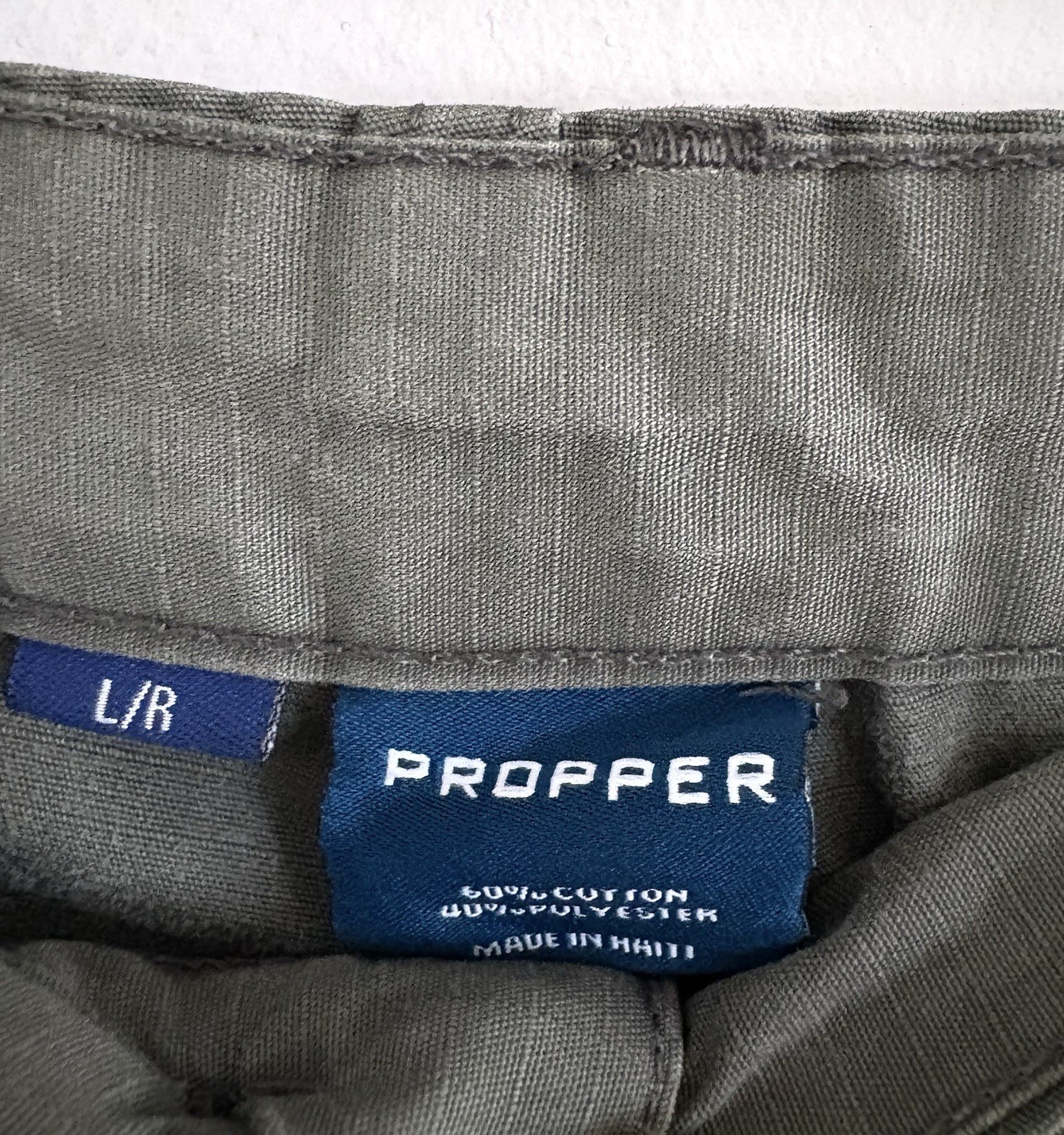 Men’s Large Reg Propper F5201 BDU Tactical Cargo Military Pants Trousers Green