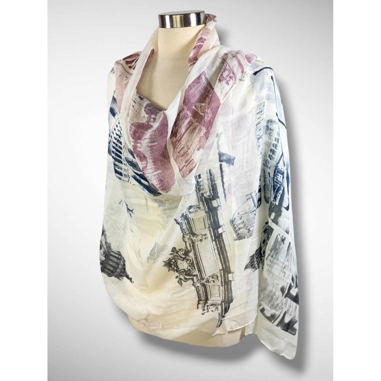SCENES OF ITALY Pashmina Scarf & Wrap