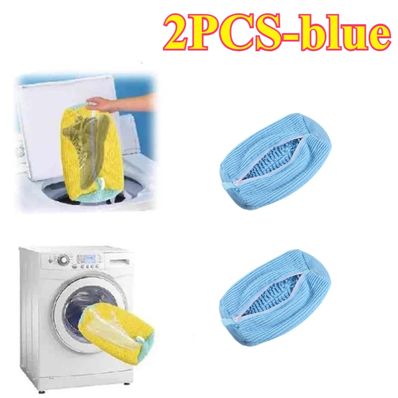 Machine Washable Shoe Washing & Drying Bag with Soft Fiber – Durable Polyester L