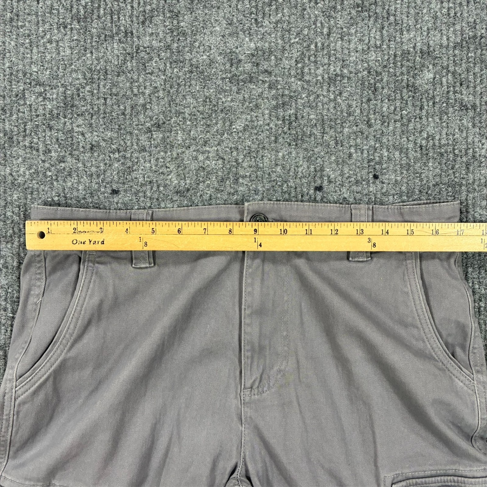 ALAMO Apparels Cargo Pants Mens 34×30 Gray Utility Tactical Workwear Stretch
