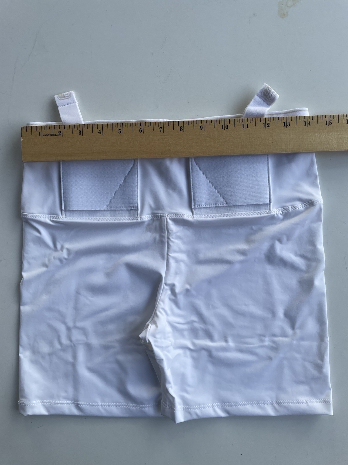 Women’s UnderTech Undercover Compression Concealment Shorts Large White NEW