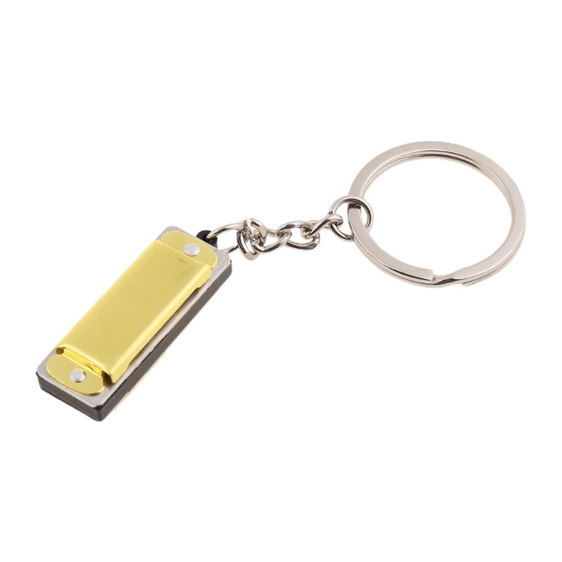 Harmonica Keychain for Key,for Key Chain for Key Ring 3.6 x1.2 x 0.8cm for Kids
