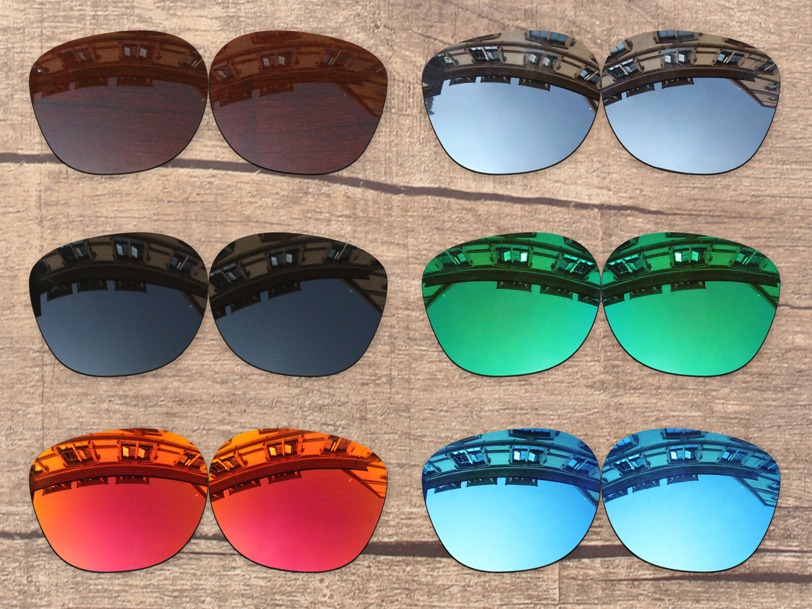 Vonxyz Polarized Replacement Lenses for-Oakley Latch AF(Asian Fit) OO9349 – Opt