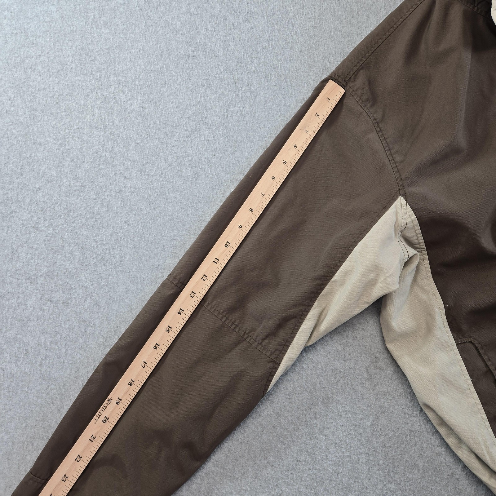 Dunkin’ Donuts Jacket Mens 2XL Brown Windbreaker Lined Insulated Pockets Logo