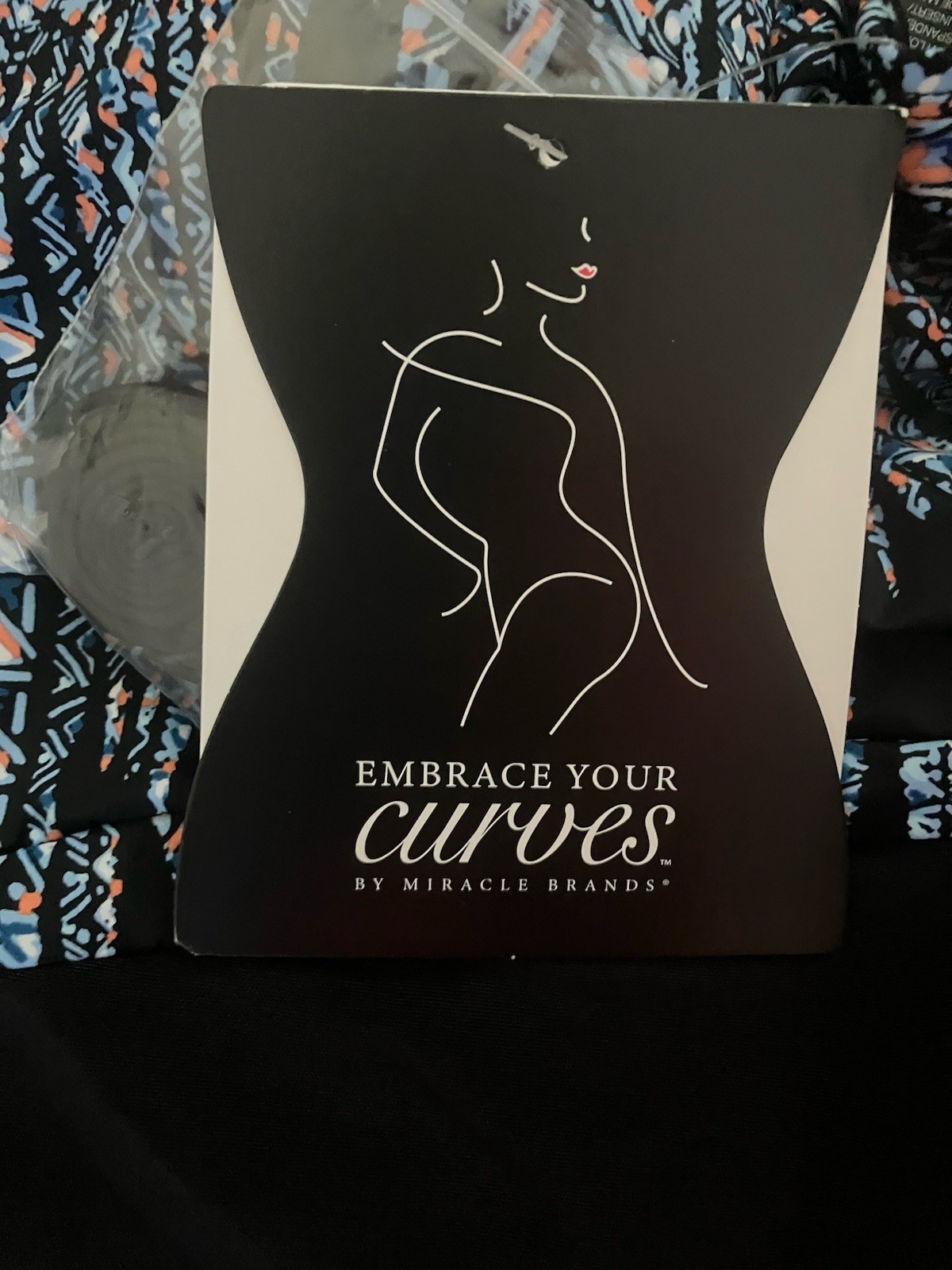 Embrace Your Curves Bathing suit /Bra Miracle Brands 1- Piece Swimsuit 3X NEW🌴