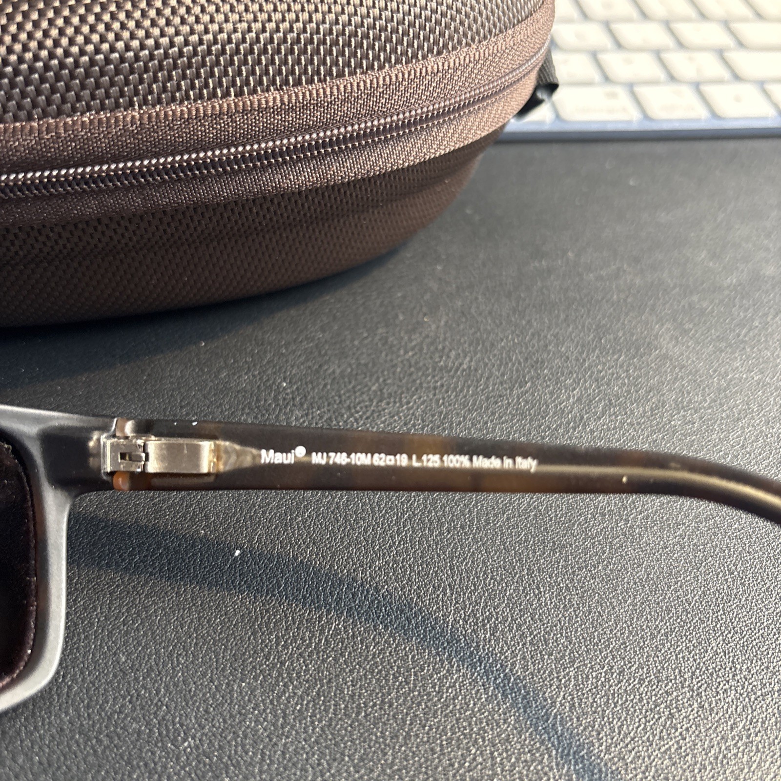 Maui Jim Byron Bay MJ 746-10M 62 19L Tortoise Sunglasses Polarized Brown Lens