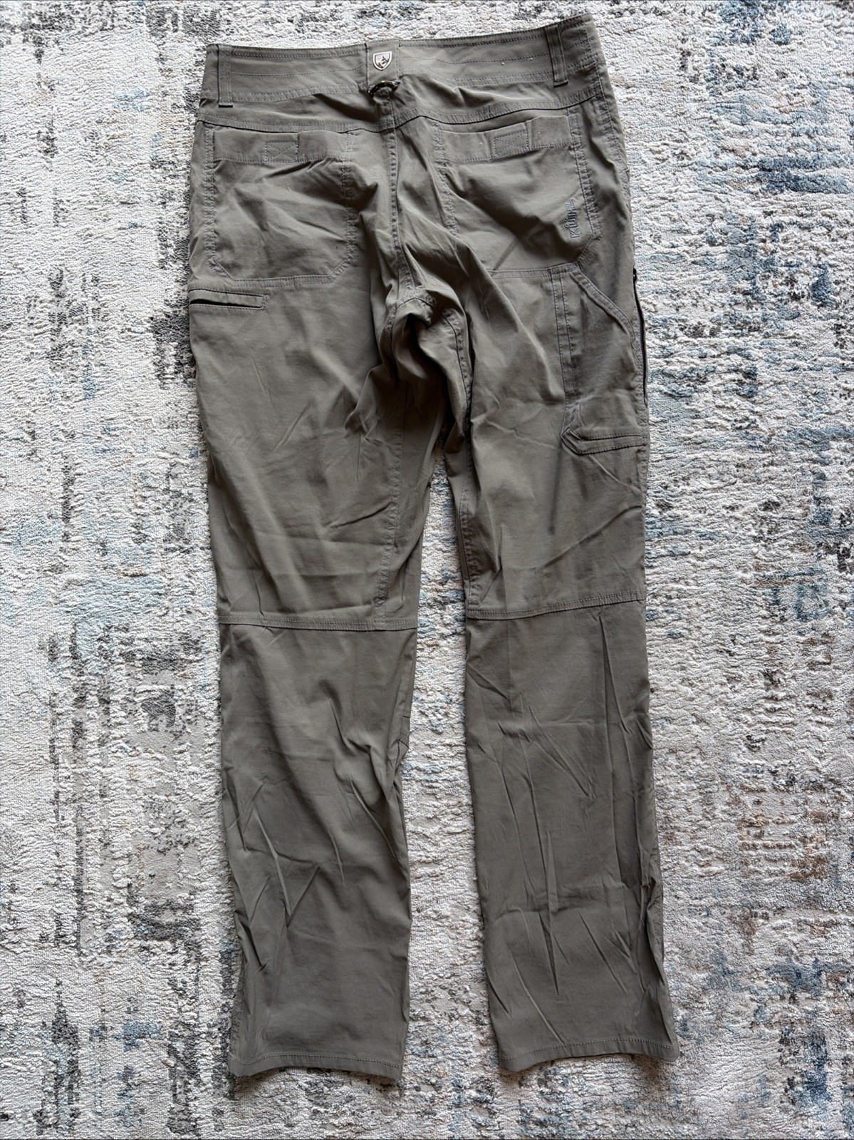 Kuhl Renegade Men’s Hiking Climbing Pants 32×34, Tan, Stretch