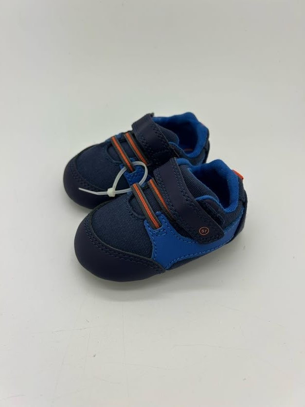 Stride Rite Kylin Sneaker for Boys Navy Size 2 NIB