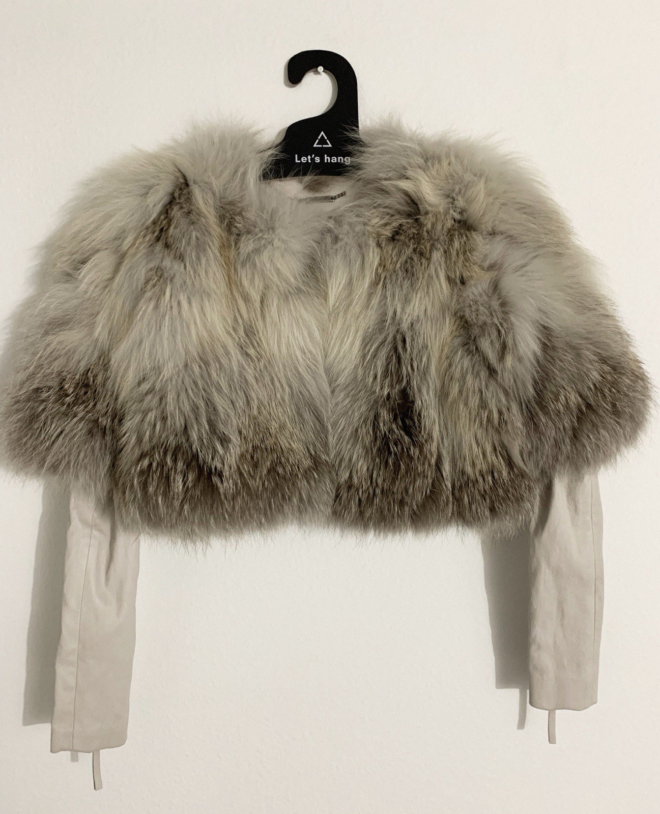 Roberto Cavalli Cropped Fox Fur Jacket