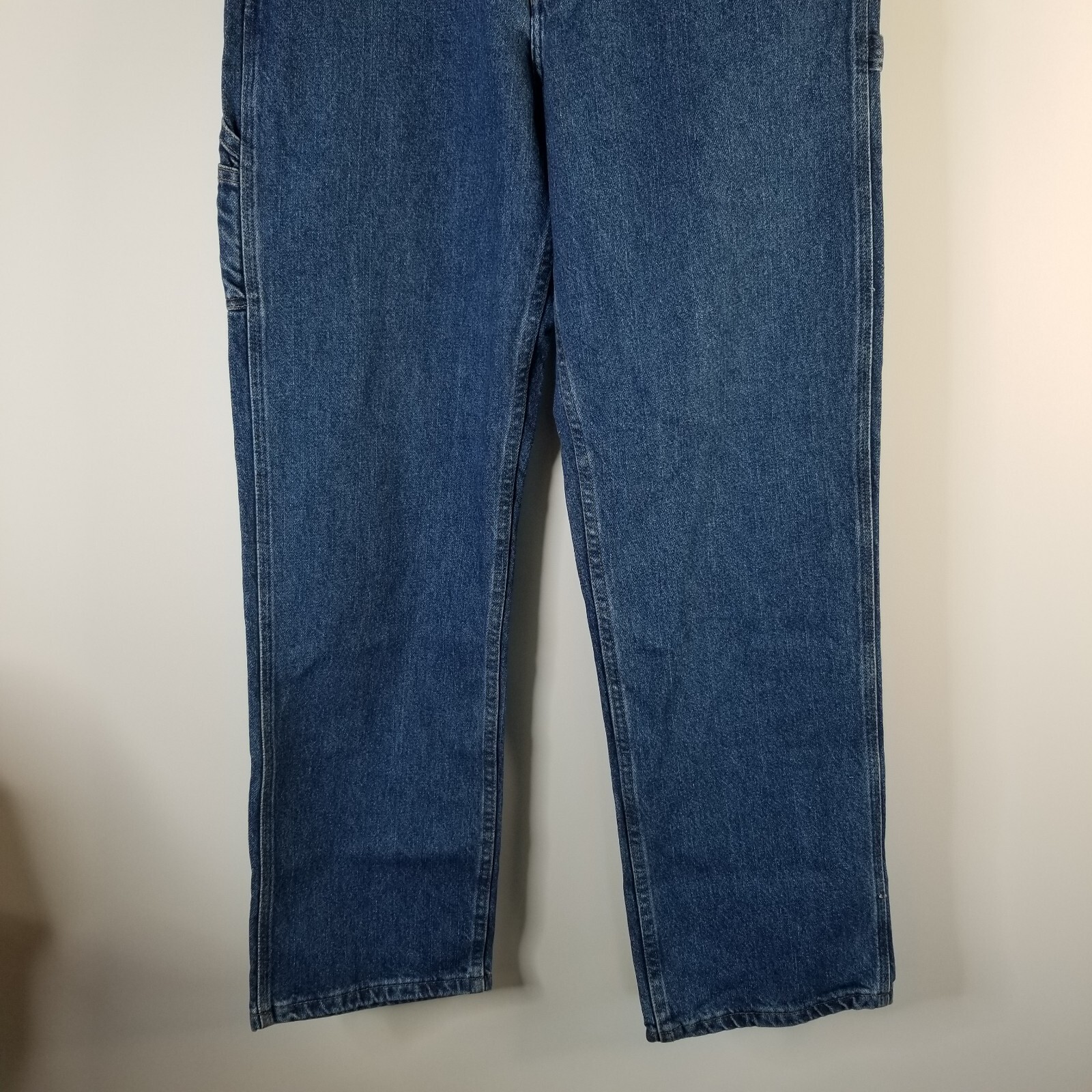 Saddlebred Straight Leg Carpenter’s Jeans Men’s W32x32 Blue Medium Wash Denim