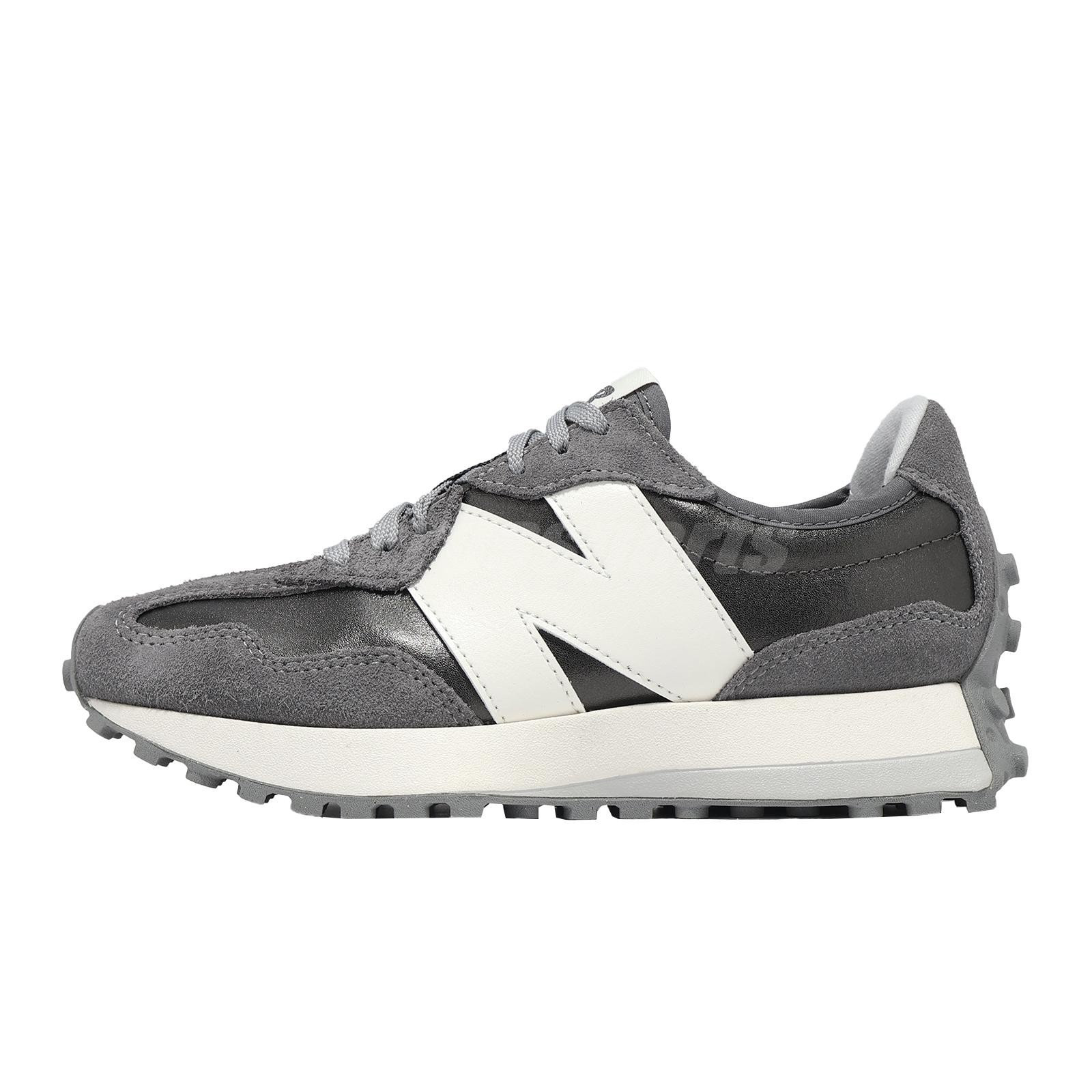 New Balance 327 NB Metallic Grey White Women Lifestyle Casual Shoes WS327GLB-B