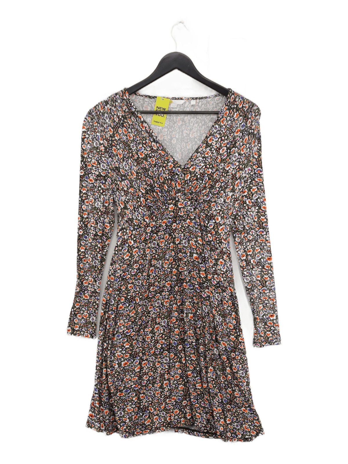 Boden A-Line Midi Dress UK10 in Black