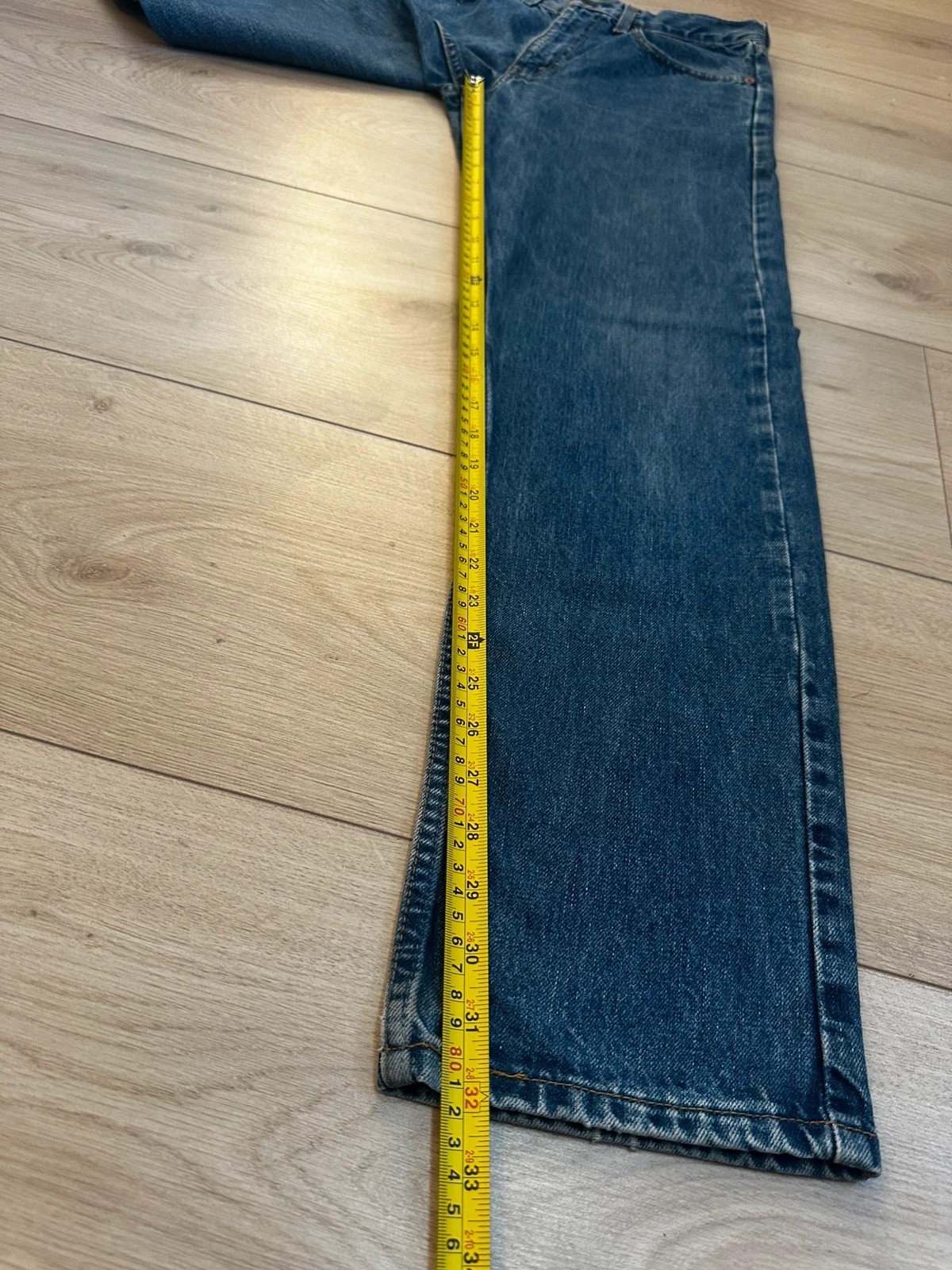 Vintage Levi’s 615 Orange Tab Jeans 29×32 Made in Spain 1999