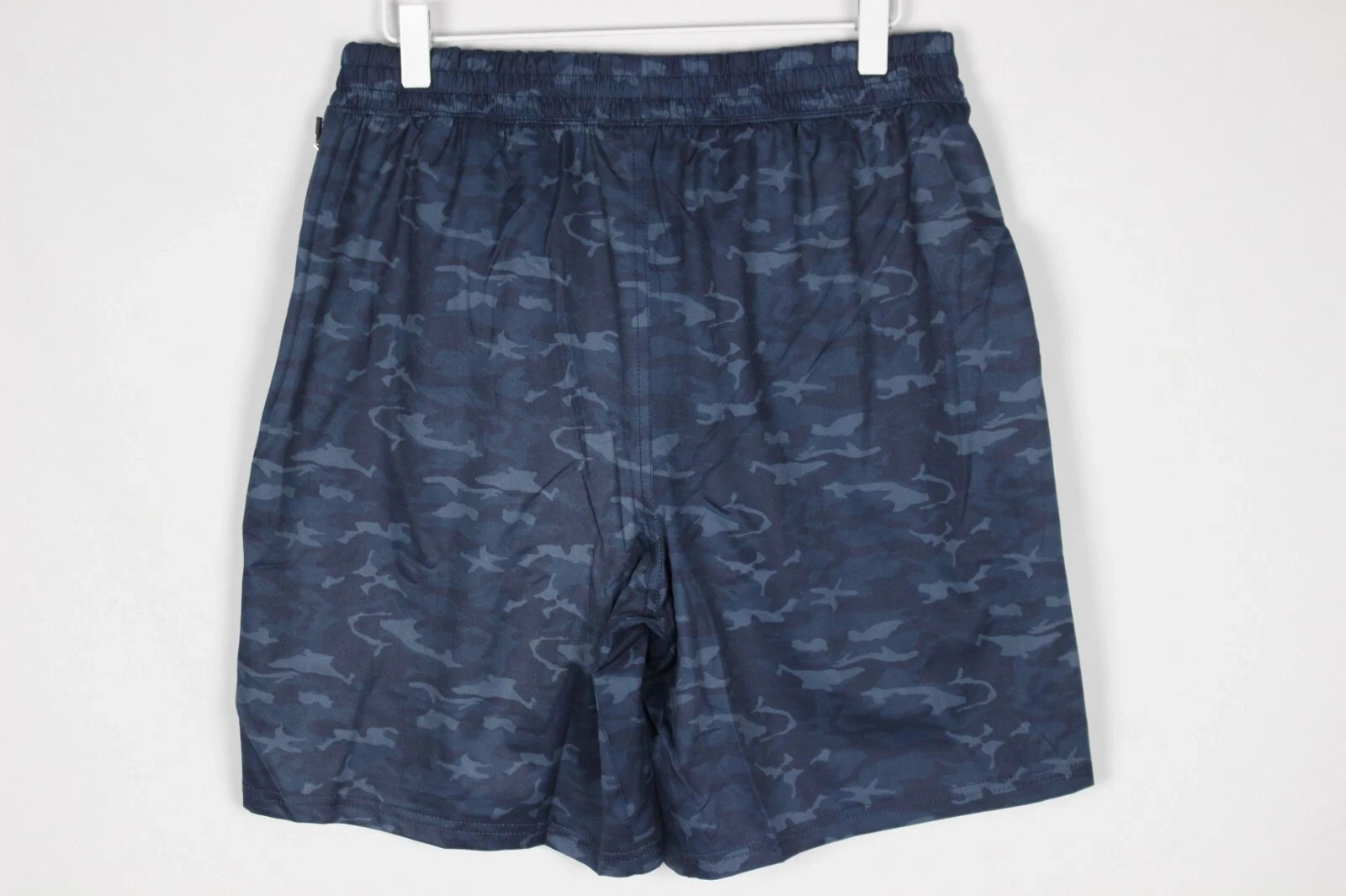 Tasc Performance Men’s Shorts 8″ Recess Lined Navy Blue Camo TM608P 488