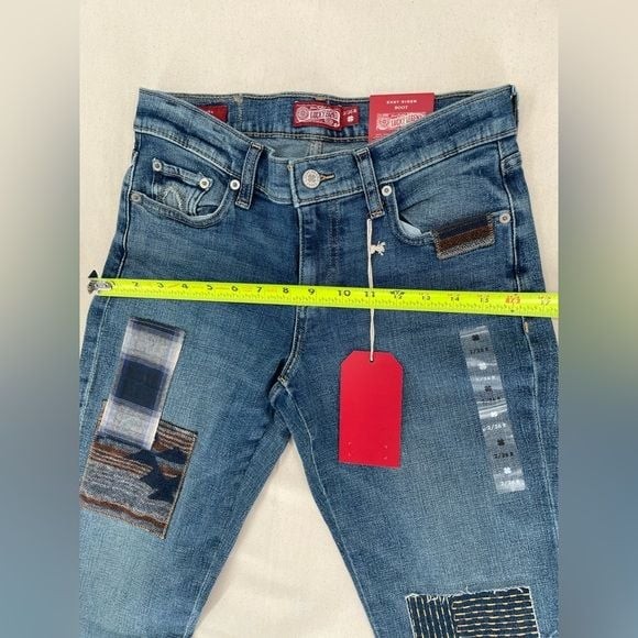 Lucky Legend Easy Rider Jeans. Color: Patch Match Wash. Size 2/ 26 R