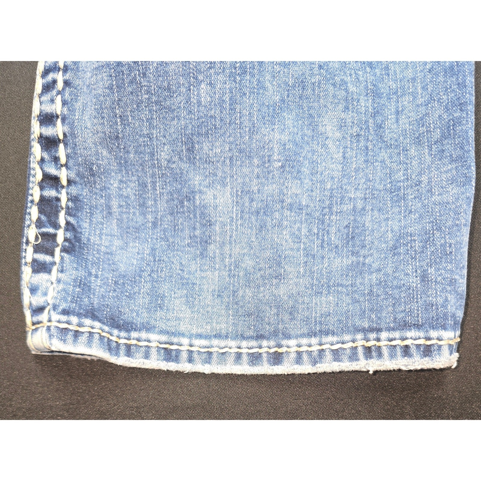 Silver Suki Capri Jeans Womens 30×21 Blue Bootcut Cropped Fluid Denim