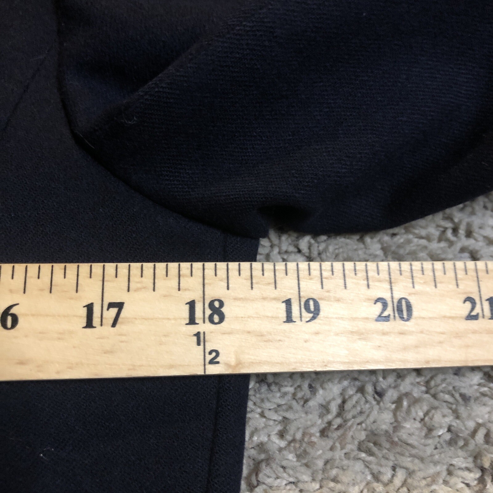 Vintage Pendleton Blazer Coat Womens M Medium Black Virgin Wool Missing Button
