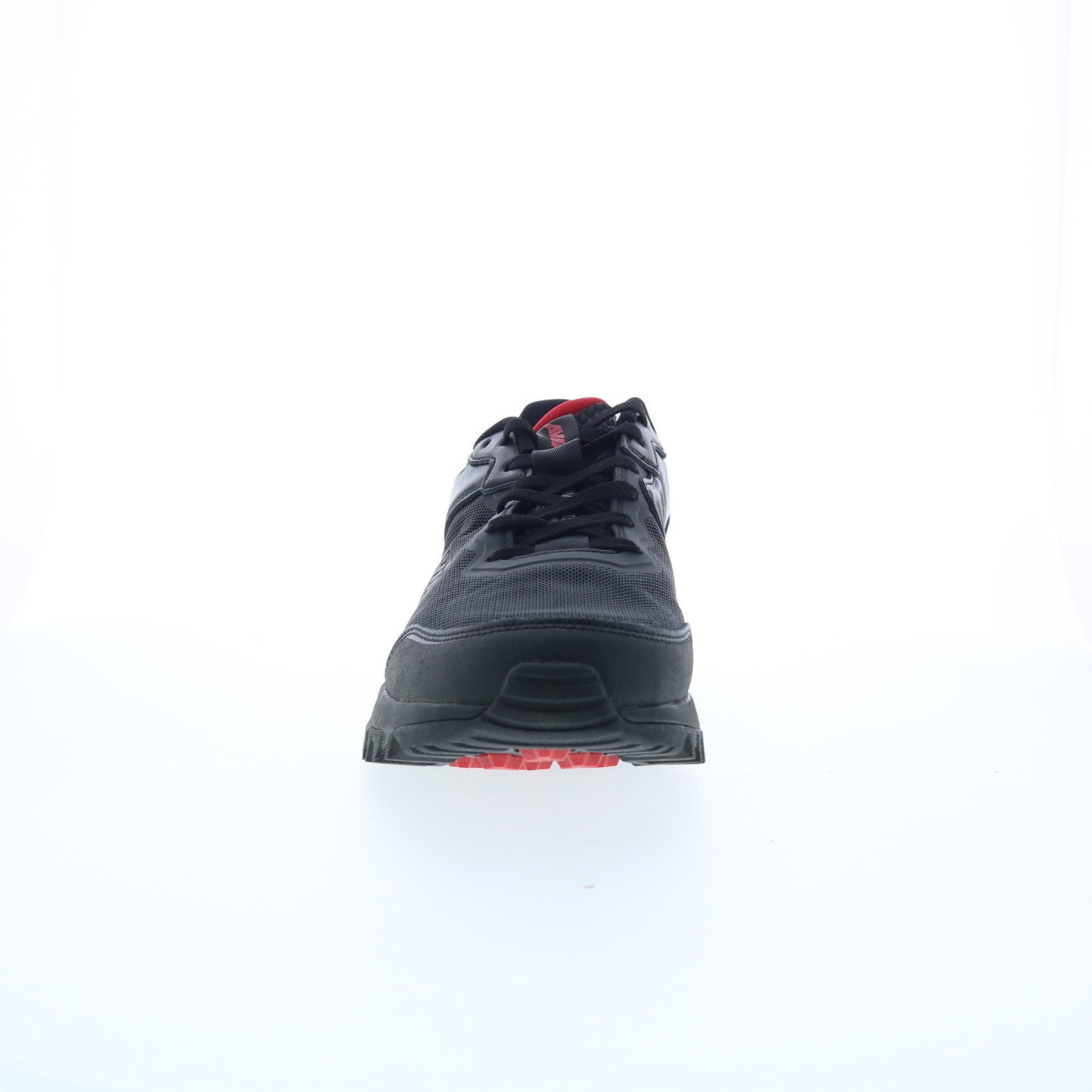 Avia Avi-Ultra AA50038MBRB Mens Black Leather Lace Up Athletic Hiking Shoes