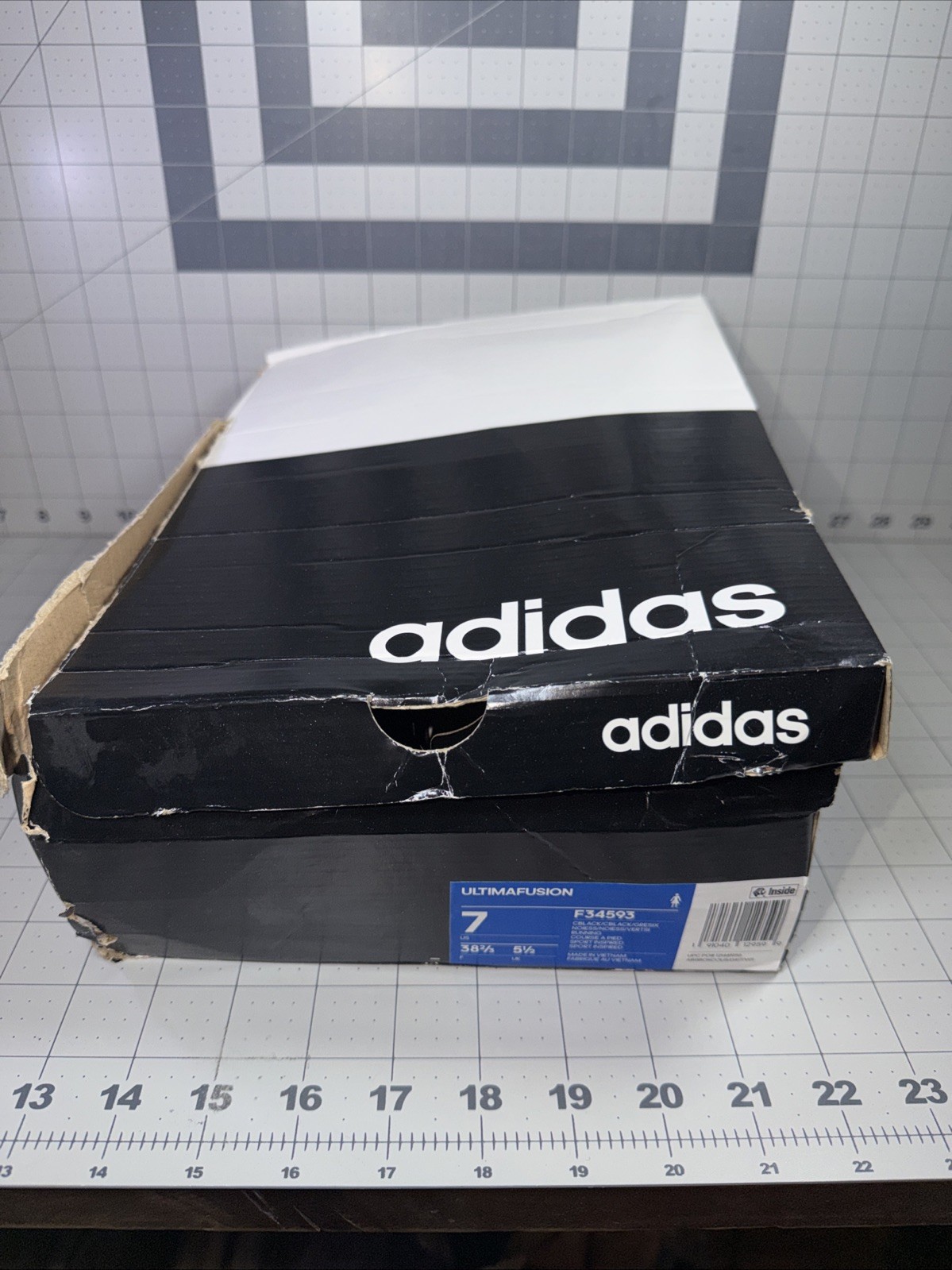 Adidas Ultimate Fusion Womens 7 Running Shoes Slip On F34593 cloudfoam NIB
