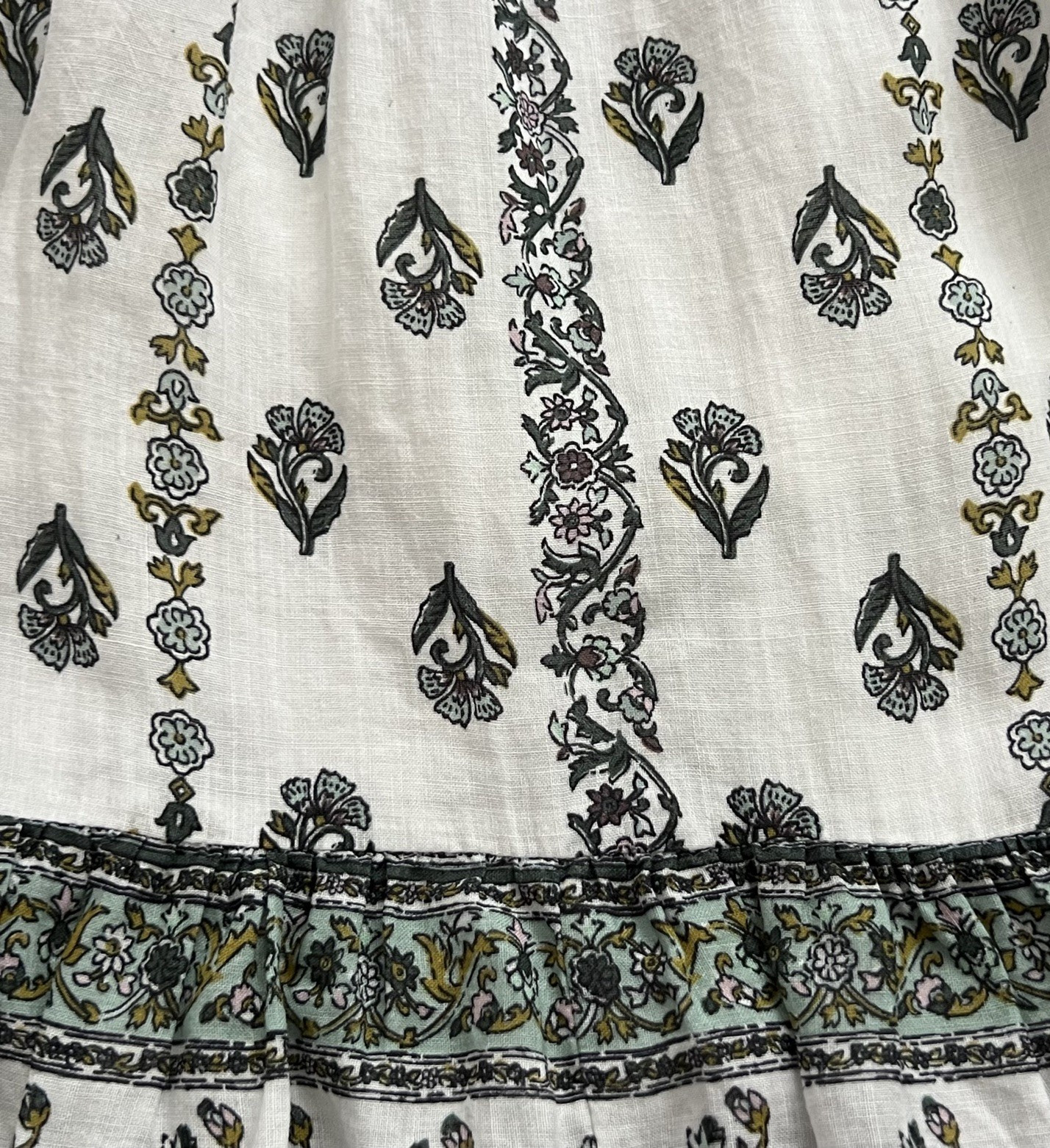 Veronica Beard Zee Printed Mini Dress In White/Multicolor Size 4 Sample
