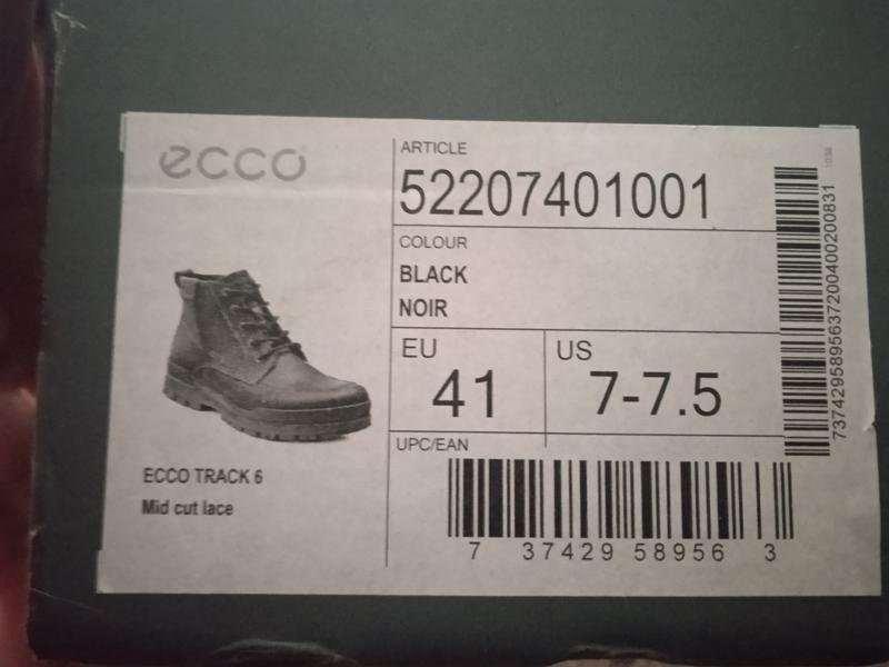 mens ecco boots grey nubuck 41