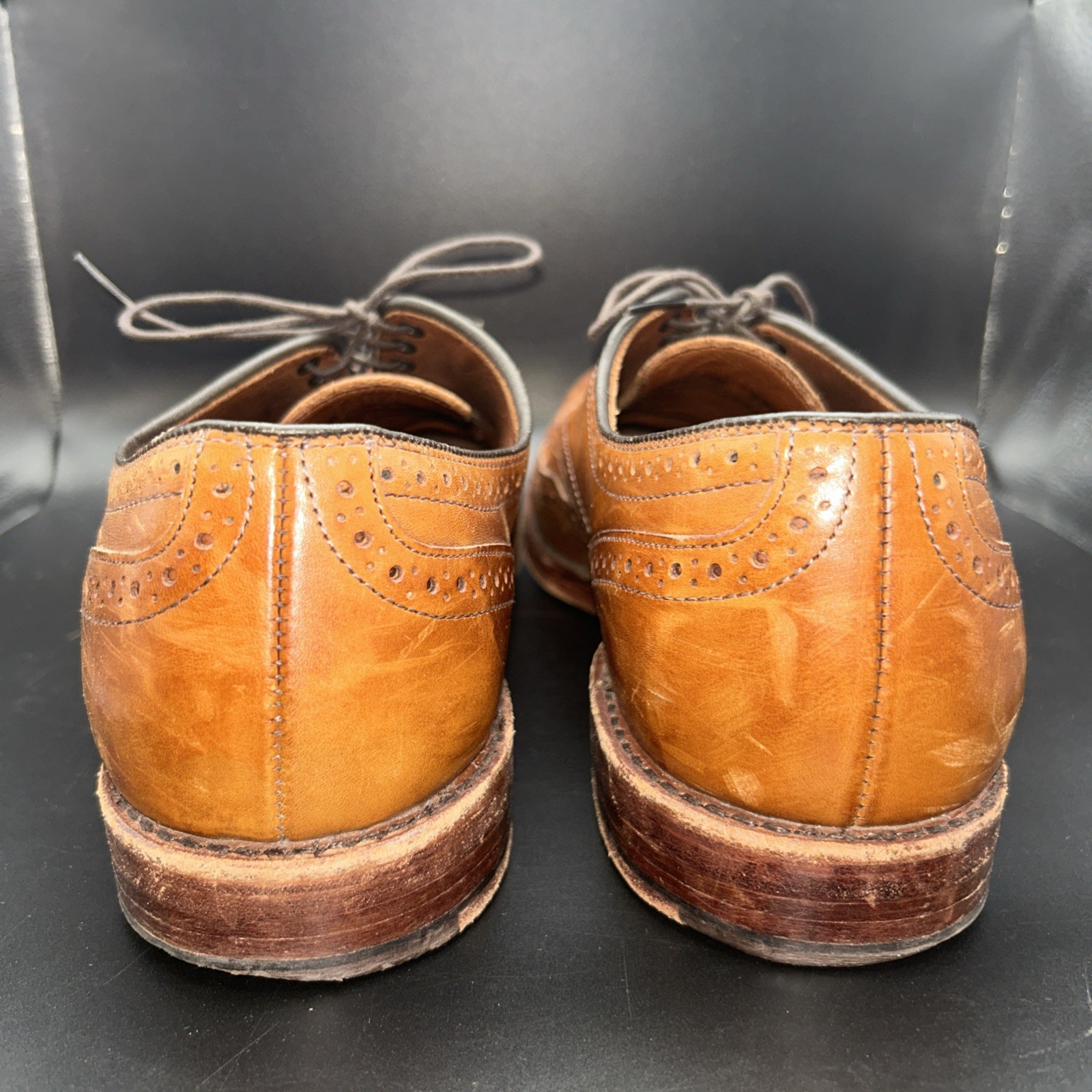 Allen Edmonds Player’s Shoe Men Size 10.5 D Walnut Brown 9752