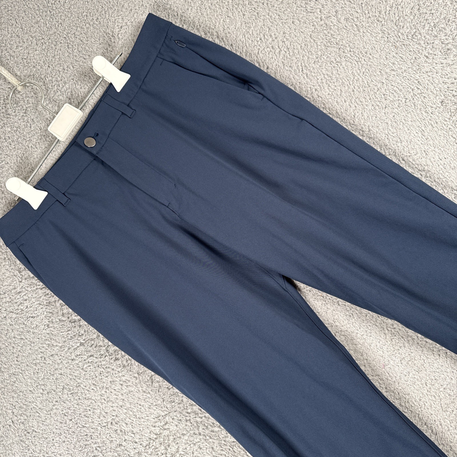 Lululemon Pants Men’s 32 (34×30) Navy Blue ABC Slim-Fit Trouser Warpstreme