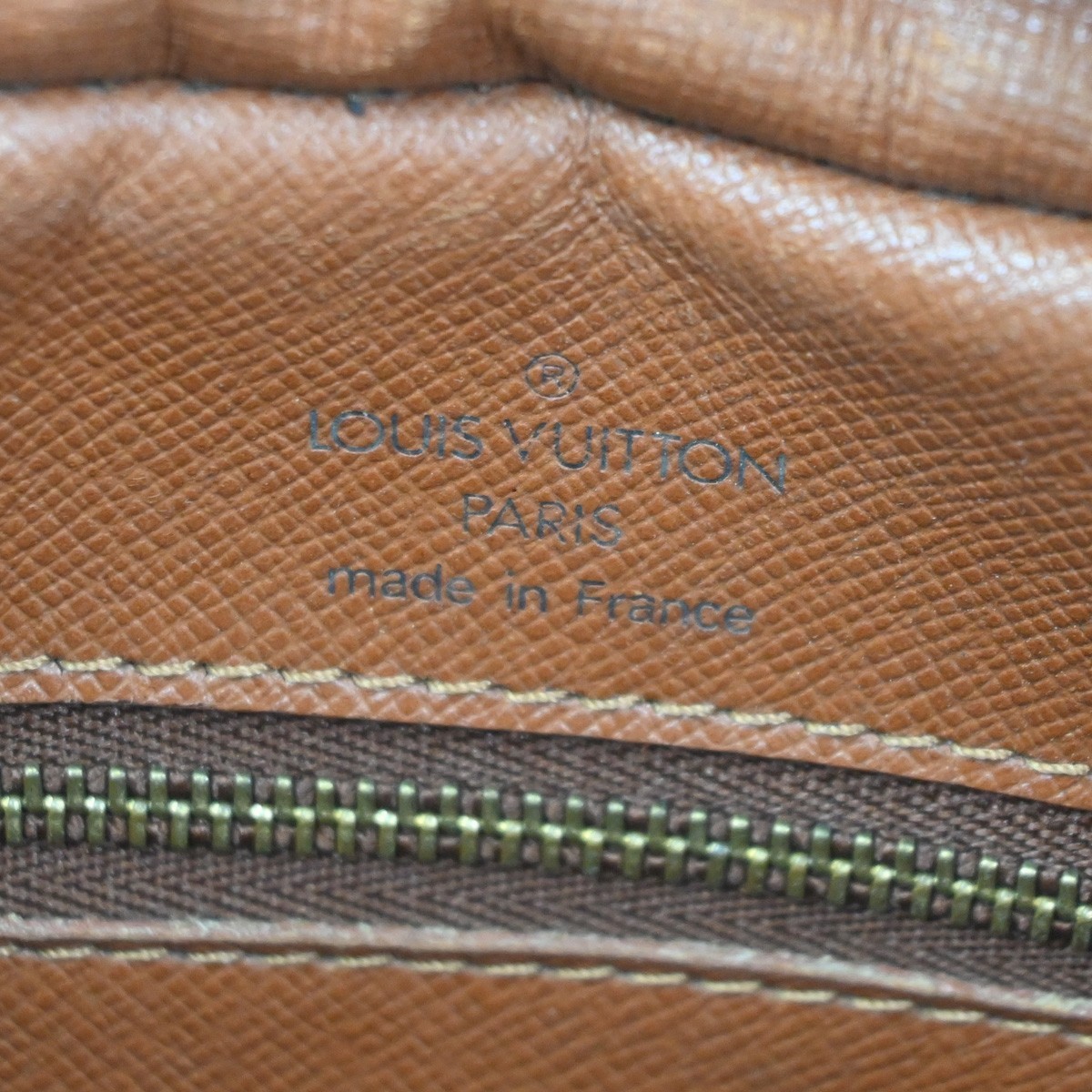 LOUIS VUITTON Boulogne 30 Shoulder Bag Monogram Leather Brown M51265 73PA220