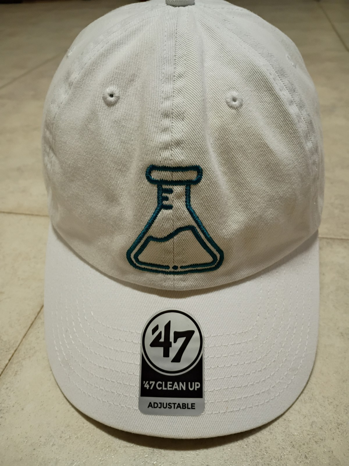 Colorescience Promotional Hat ’47 Brand Clean Up White Adjustable Beaker Cap NEW