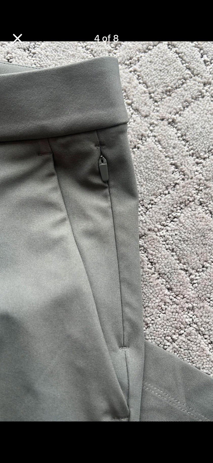 Lululemon ABC Pant Classic Size 30 Warpstreme Army Green 2 Way Stretch M5426