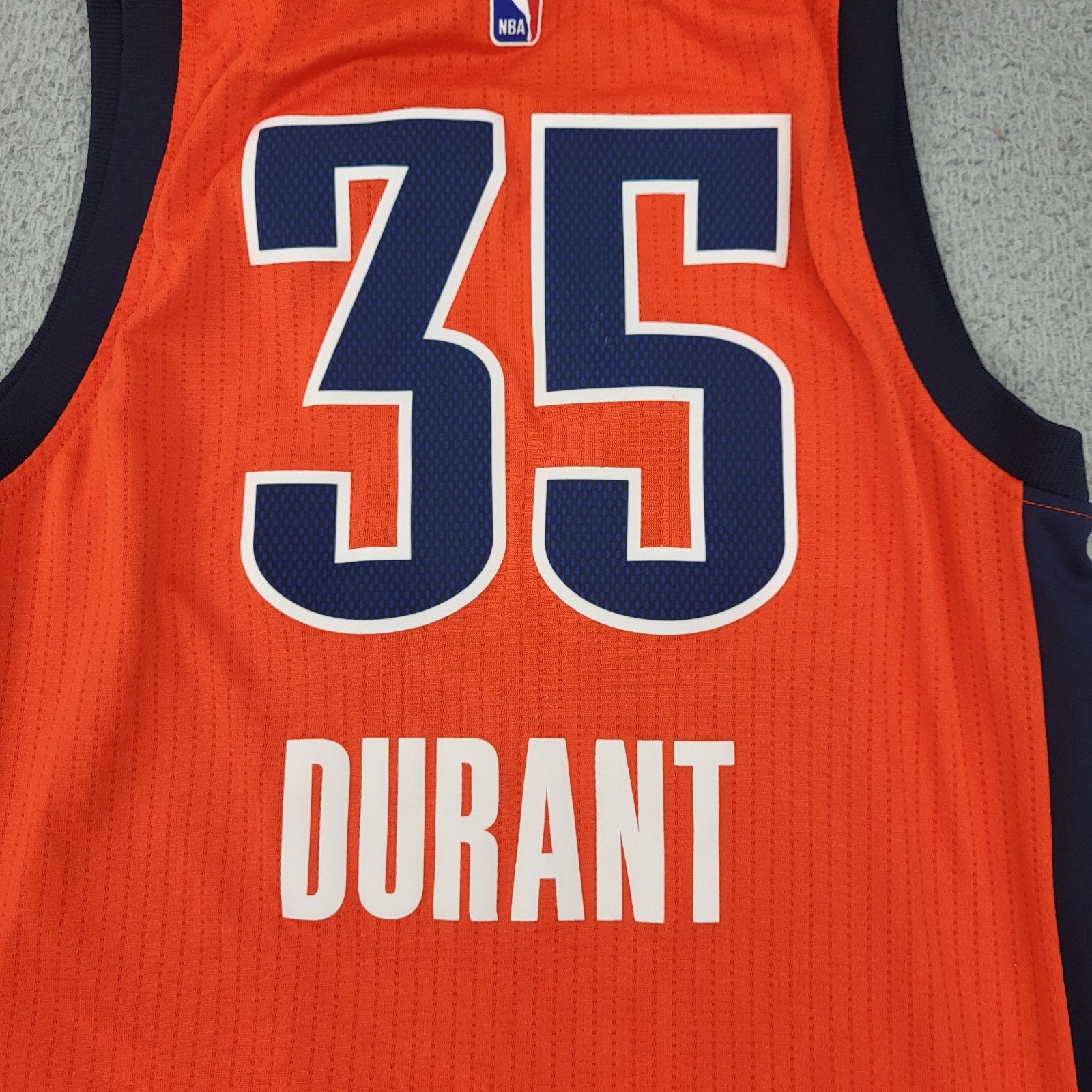 Kevin Durant OKC Thunder Adidas Jersey Tank Top Mens Small 35 Graphic Shirt