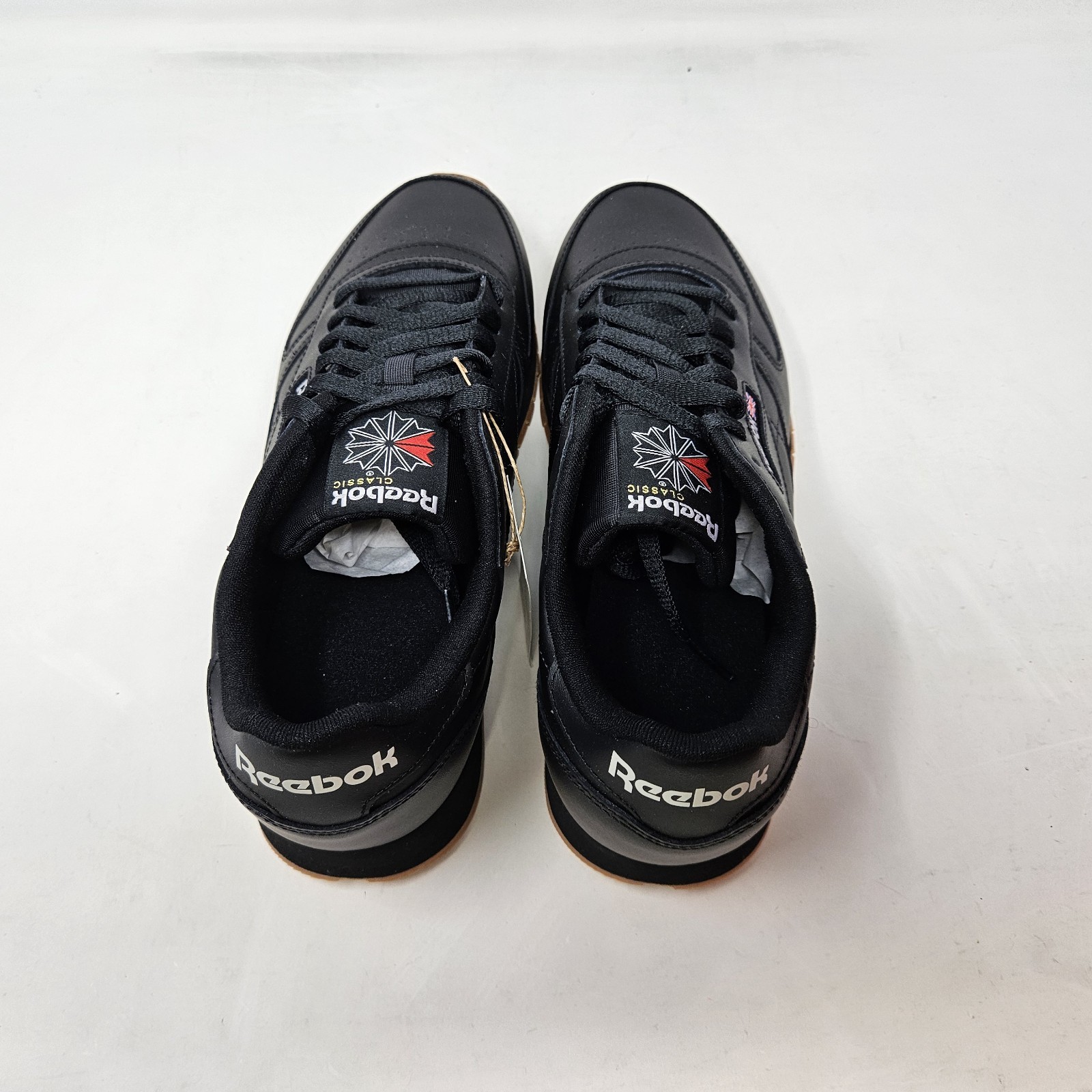 Reebok Classic Leather ‘Black Gum’ Comfy Casual Shoes / GY0954 / Men’s Size 11.5