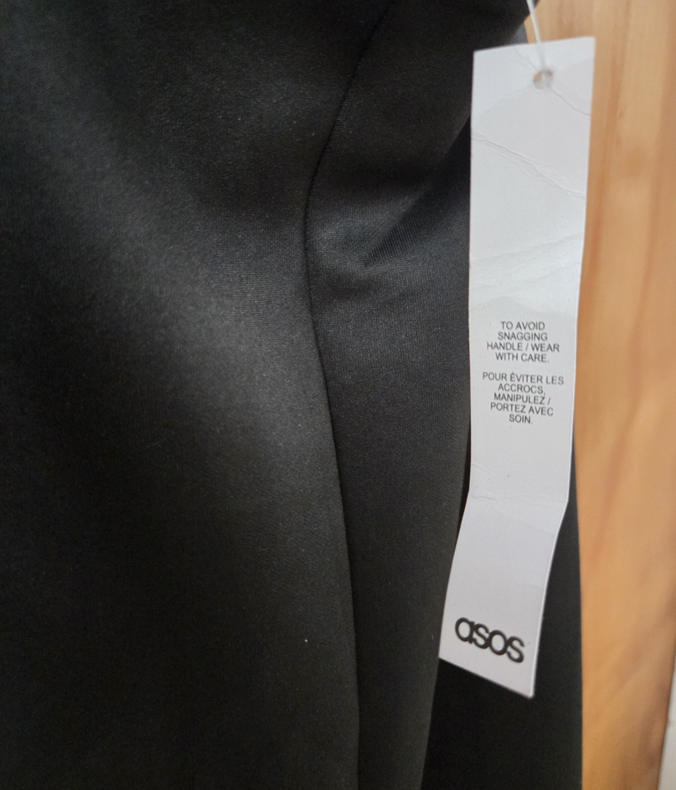 ASOS BLACK HALTER NECK MAXI DRESS OPEN BACK